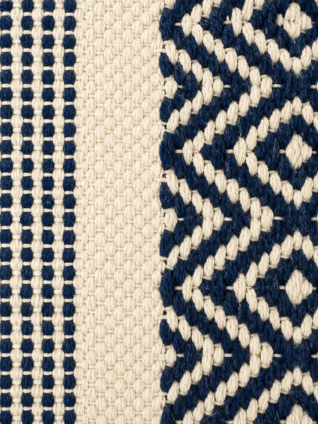 Boho Cushion Cover – Blueberry Jam Weave