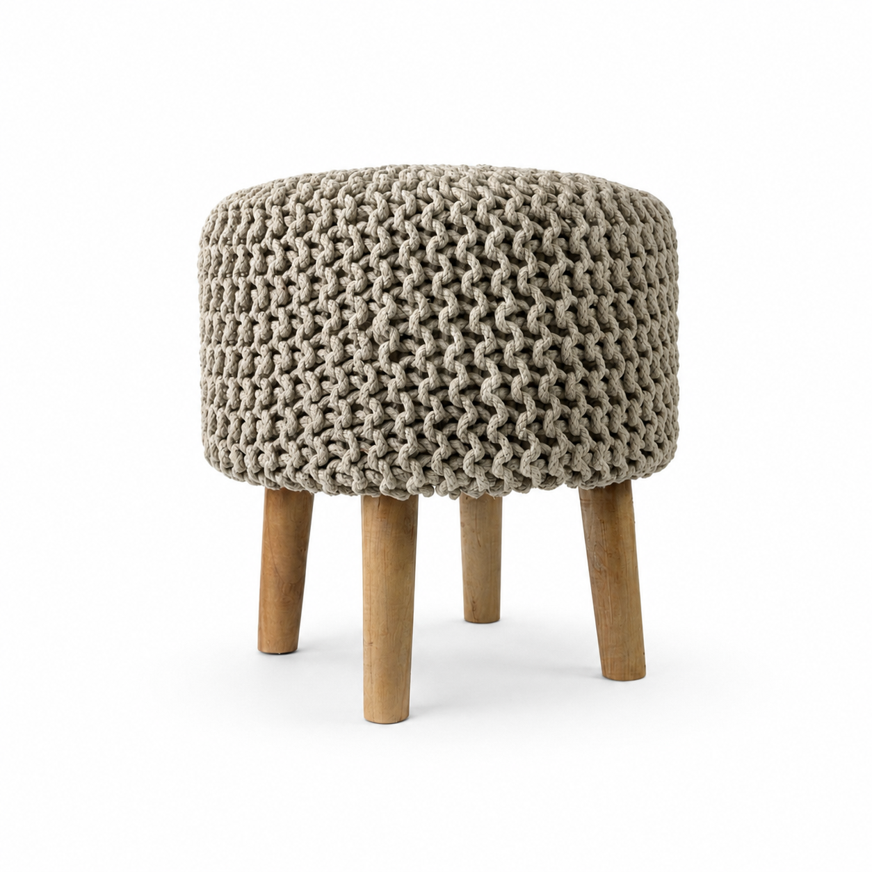 Soft Furnishings – Sandstone Ottoman
