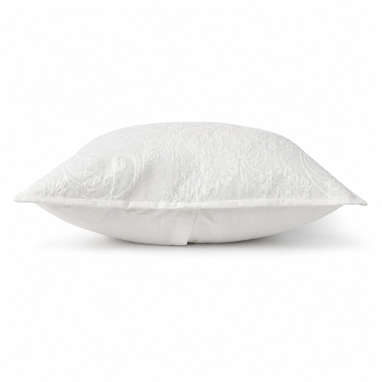 Ivory Flora Cushion Cover