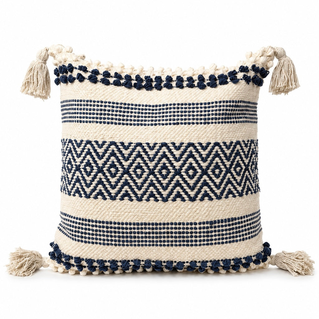 Boho Cushion Cover – Blueberry Jam Weave