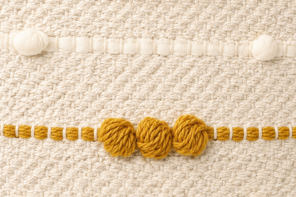 Boho Cushion Cover – Mango Duet Minimal Knots