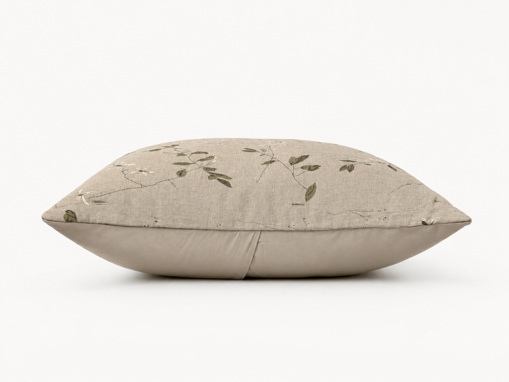Quilted Botanics Cushion Cover