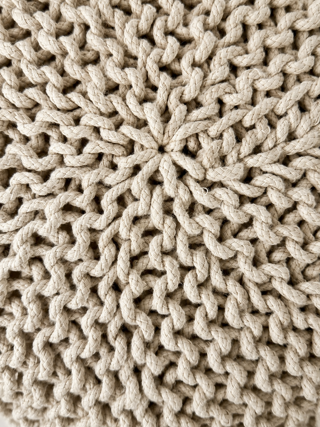 Soft Furnishings – Sandstone Ottoman