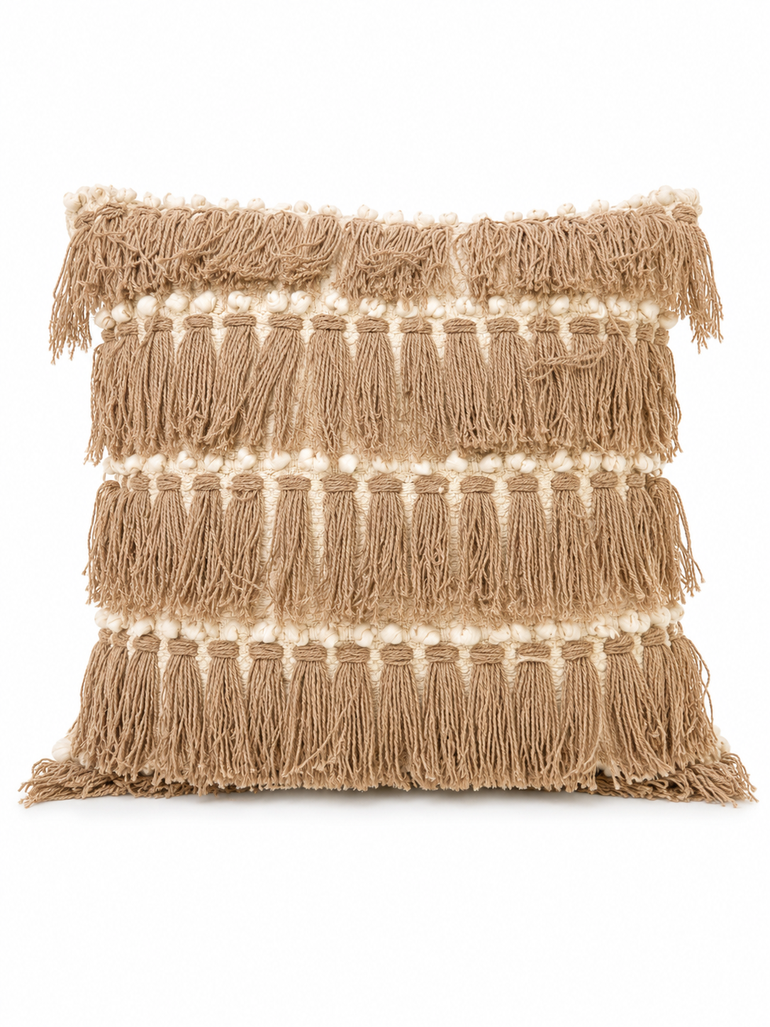 Boho Cushion Cover – Tiramisu Layers