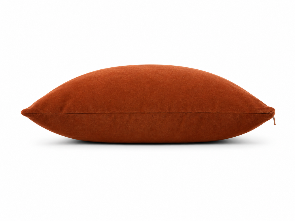Cinnamon Velvet Cushion Cover