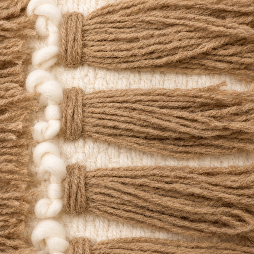 Boho Cushion Cover – Tiramisu Layers