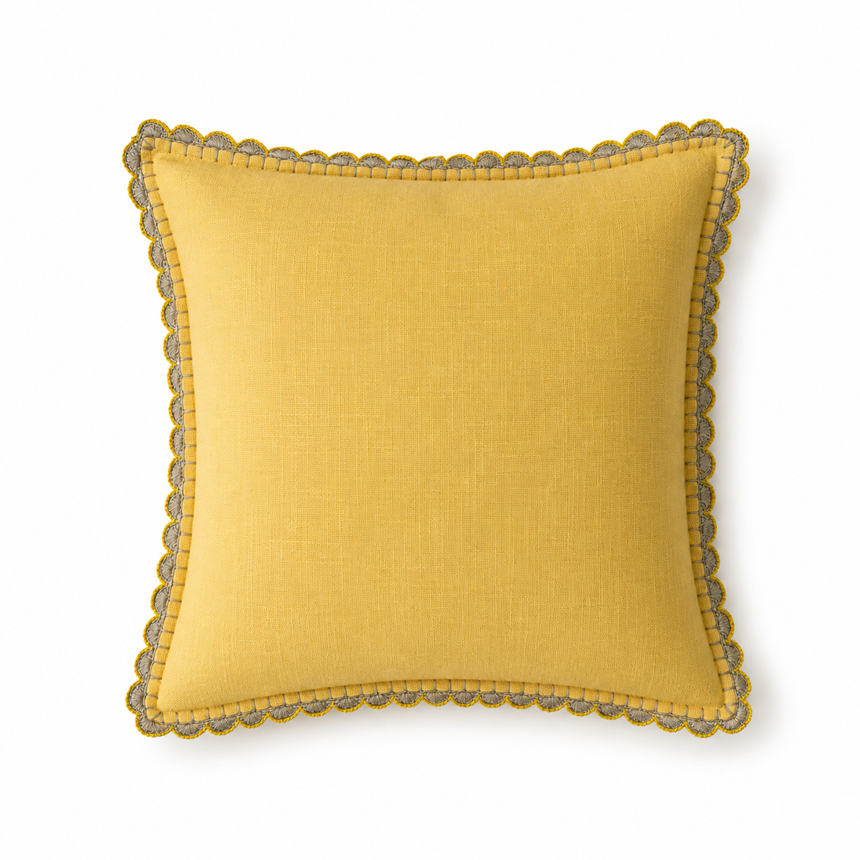 Crochet Primrose Cushion Cover