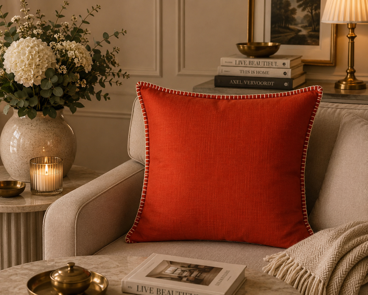 Studio Collection – Ember Stitch Cushion Cover
