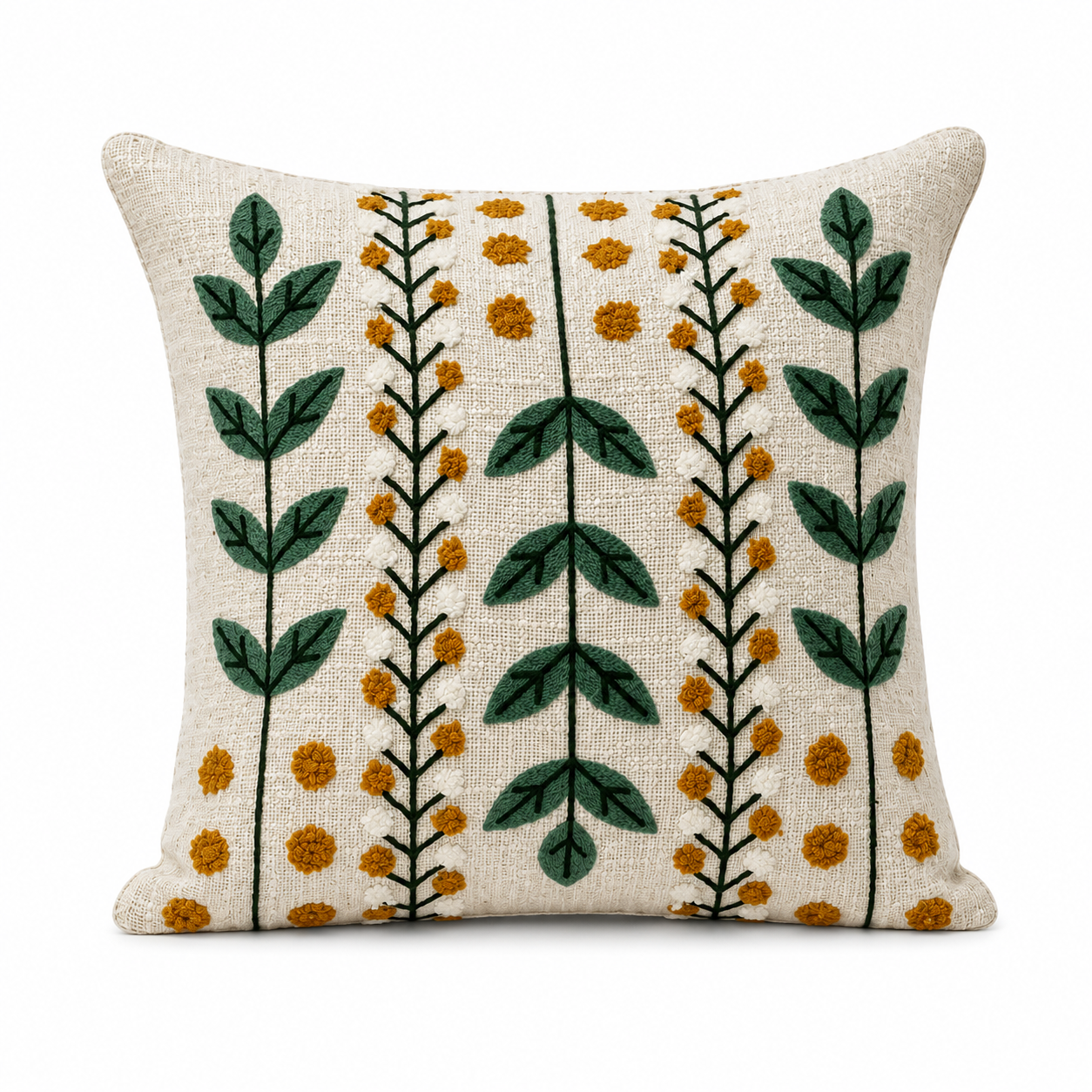 Boho Cushion Cover – Summer Botanicals