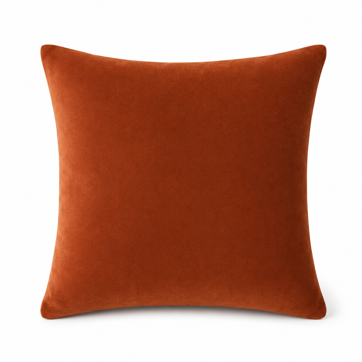 Cinnamon Velvet Cushion Cover