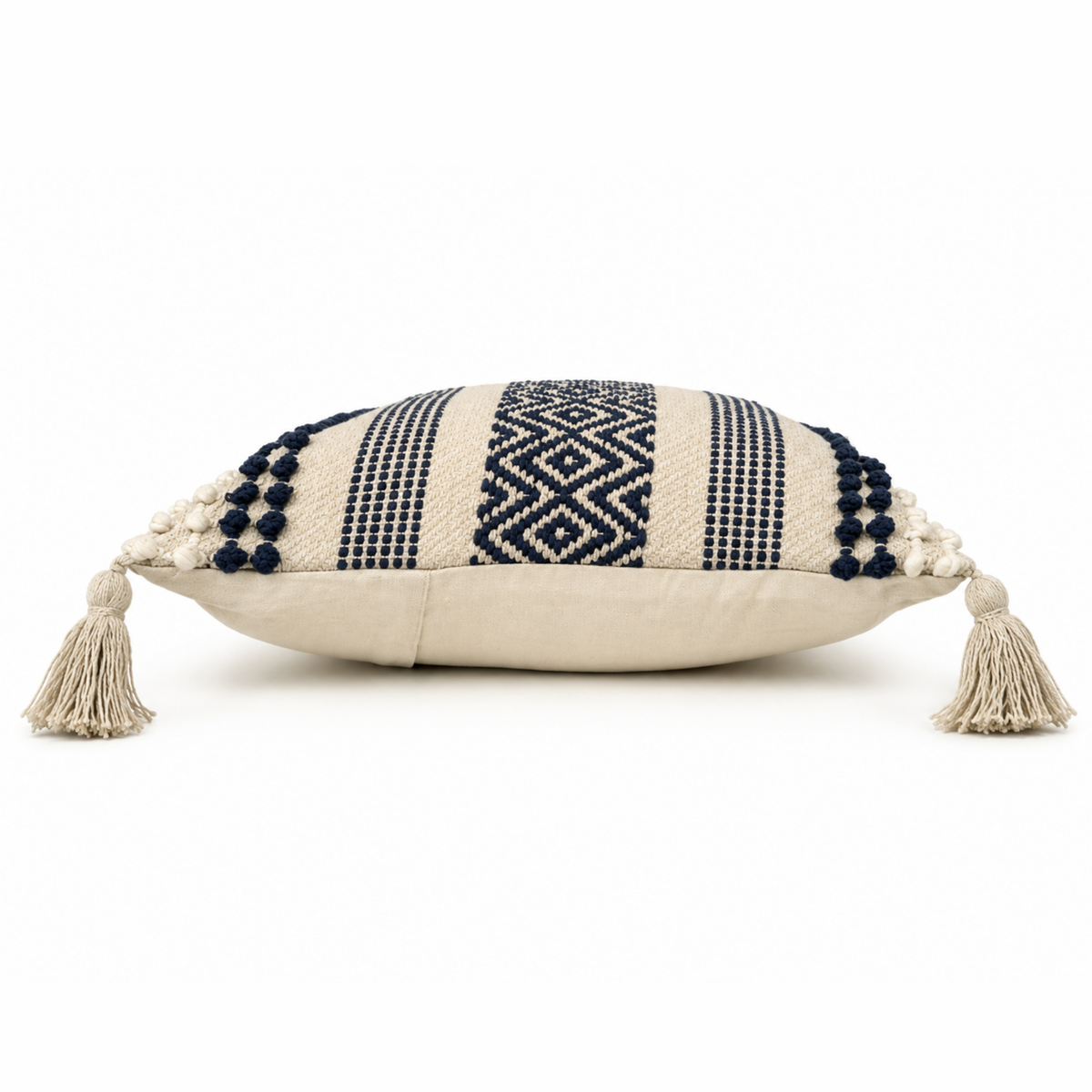 Boho Cushion Cover – Blueberry Jam Weave
