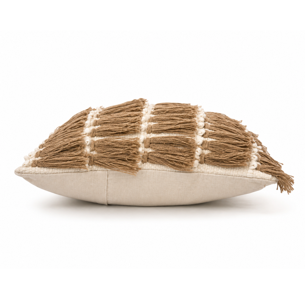 Boho Cushion Cover – Tiramisu Layers